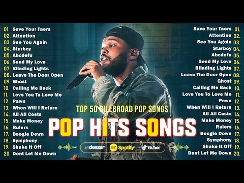 Pop Songs 2025 - Bruno Mars, Dua Lipa, The Weeknd, Selena Gomez, Charlie Puth, Adele, Ed Sheeran
