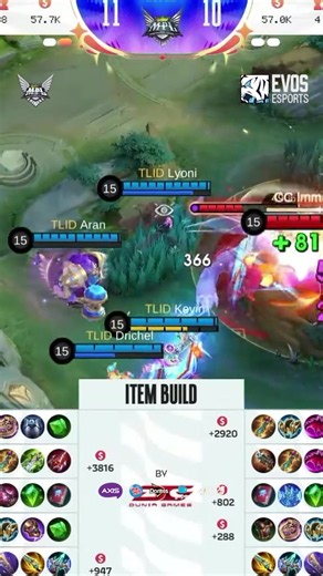 GAME 2 - EVOS WIN!