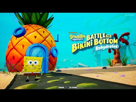 Spongebob: Battle for Bikini Bottom Rehydrated 2026 PS4 Playthrough Part 1: Bikini Bottom