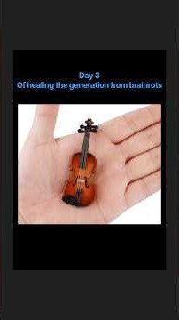 one of my fav songs the worlds smallest violin