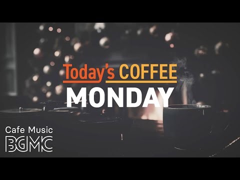 MONDAY COFFEE: 4K Cozy Cafe Vinyl ☕ Smooth Jazz Piano & Guitar for Study, Work & Calm Focus