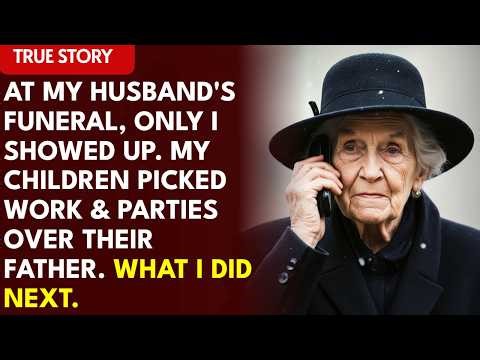 At My Husband's Funeral, Only I Showed Up. My Children Picked Work And Parties Over Their Father ...