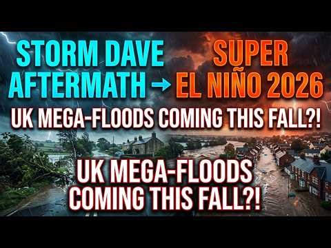 Storm Dave: UK’s April Whiplash and the Super El Niño Threat