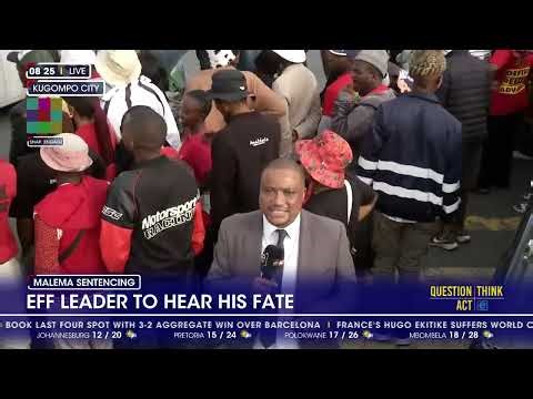 Scores of EFF supporters gather outside court