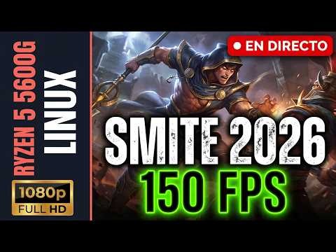 🔴 SMITE on Linux 2026: Is it still worth it? | Benchmark & Gameplay