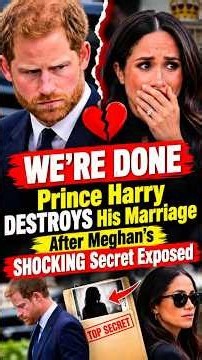ROYAL MARRIAGE CRUMBLES After SHOCKING Secret Revelation! 😱 #RoyalFamily #RoyalNews #Royals