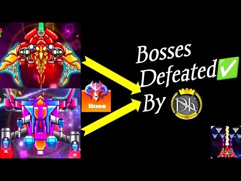 Galaxy Attack Alien Shooter - Game - Easy - Bosses 21 & 22 Defeated.