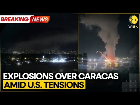 US-Venezuela Tensions Colombia's President Claims Caracas Being Bombed with Missiles | WION BREAKING