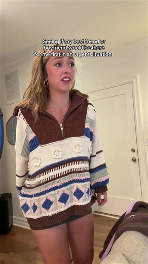 Would My Best Friend or Boyfriend Help with an Awkward Emergency?