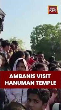 Mukesh Ambani & Anant Offer Prayers At Salangpur Hanuman Temple | India Today