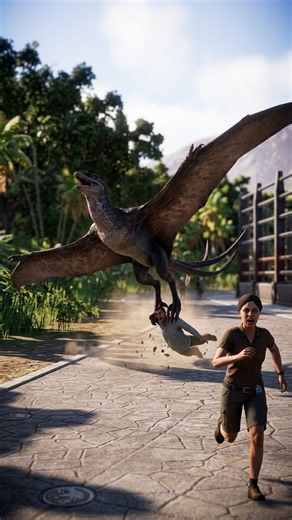 There is no mercy from Mutadon - Jurassic World Evolution 3