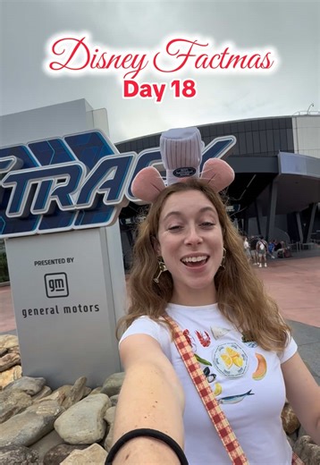 there are SO many Easter eggs in test track and also this is my new fav ride in the park !! #disneyimagineering #disneyfactmas #disneyworld #disneyparks #epcot