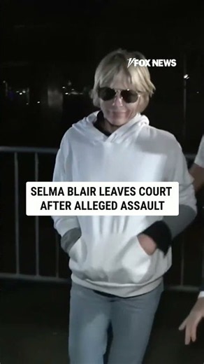 Selma Blair released after alleged midair attack