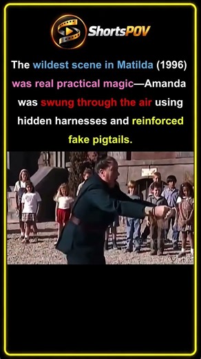 How Matilda Filmed the INSANE Pigtail Scene! 😱 |Behind the Scenes #movie