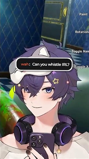 APPARENTLY I CAN'T WHISTLE