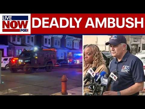 Phila  DA announces murder charges in deadly ambush shooting that killed officer