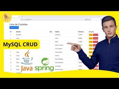 Crear CRUD con Spring Boot, Java y MySQL en NetBeans | Paso a Paso 2026
