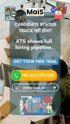 Why Every Job Consultant Needs ATS Software Automate Hiring with Metrix AI |HR & Placement Agencies