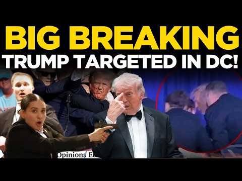 US News LIVE: Trump Targeted In DC Incident, Security Scare Shocks America LIVE | World News
