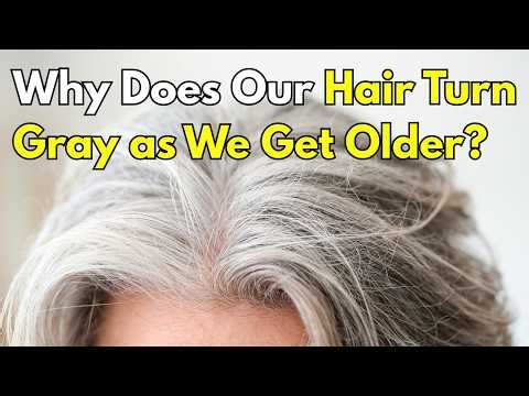 Why Does Our Hair Turn Gray as We Get Older?