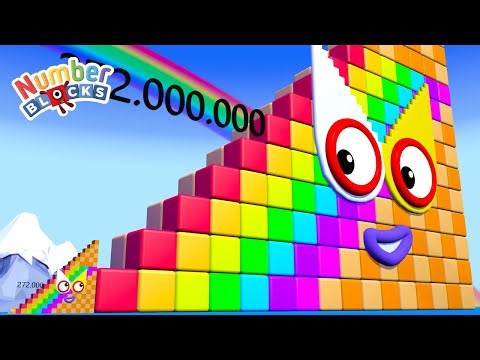 Learn Numbers with Numberblocks Cube Adventure Step Squad 272 to 272 Million | Fun Math for Kids! 🚀