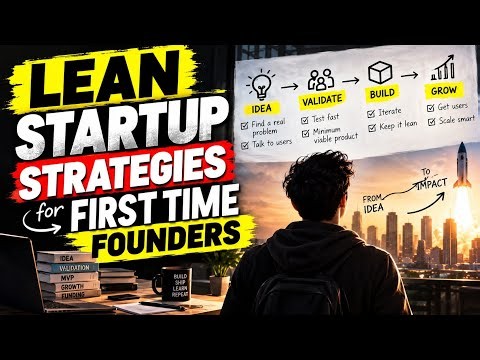 Lean Startup Strategies for First Time Founders