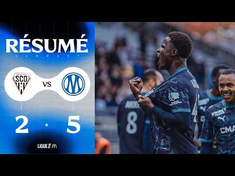 Angers 2-5 OM : Un festival offensif 💪