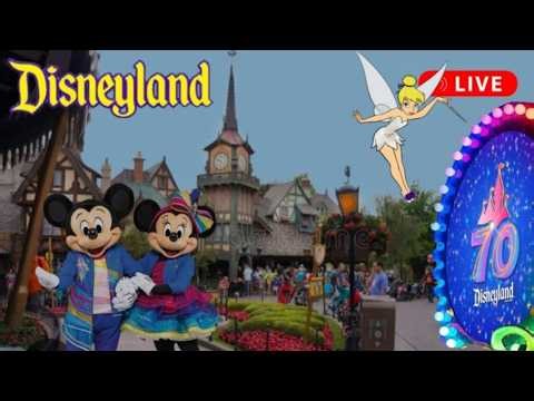 Disneyland Relaxing Friday Fun Day Rides Shows #livestream