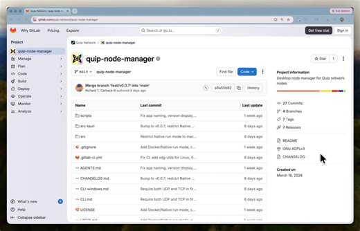 Good afternoon CT ☕️▶️ 120+ nodes live this early says a lot about the demand around @QuipNetwork.The biggest advantage is that running a node is no longer limited to highly technical users.With a desktop node manager for macOS, Windows and Linux, plus Docker and native support, $Quip is making participation simple enough for anyone to get involved. That is how real networks scale. ▶️ Every post is a chance to climb.The people rising on the @QuipNetwork leaderboard are not just posting more, the