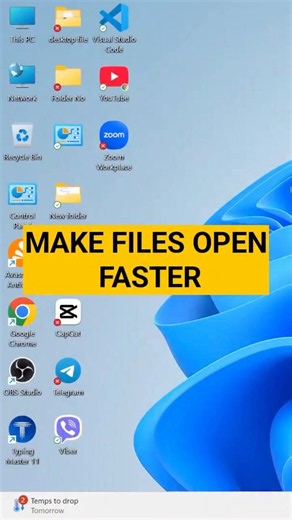 Make File Explorer Open Instantly 🚀