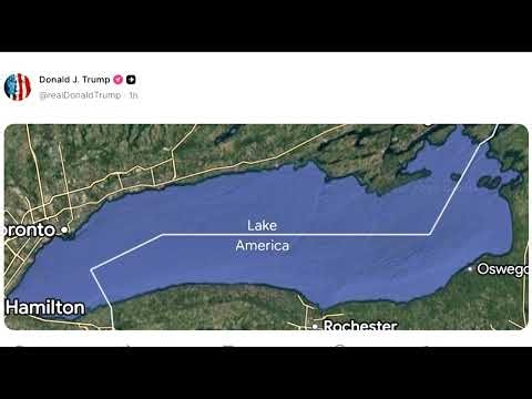 Google Maps labels Lake Ontario as 'Lake America' for US users