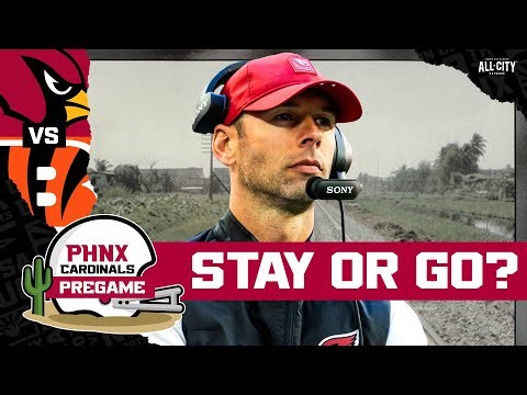 PREGAME: Jonathan Gannon Job Status UNCERTAIN As Arizona Cardinals Battle Cincinnati Bengals Week 17