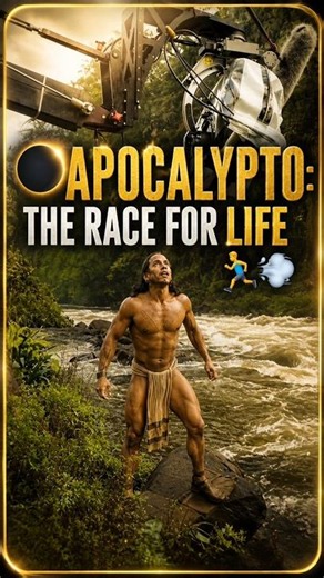 Apocalypto Best Scene 🌓 “The Race for Life 🏃‍♂️💨 The Escape from Sacrifice!”🔪🪓 #shorts #movie #film