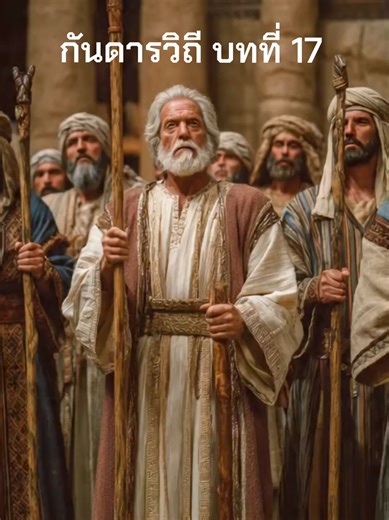 #พระคัมภีร์ไบเบิล #กันดารวิถีบทที่17 ไม้เท้าอาโรนผลิดอก #bible #Numbers