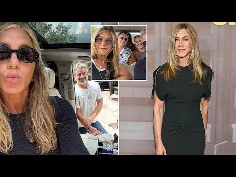 Jennifer Aniston proves she and beau Jim Curtis are still going strong