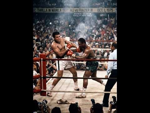 🥊 Muhammad Ali vs Joe Frazier — Legendary Boxing Rivalry! 🔥#muhammadali #joefrazier #boxinglegends