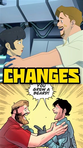 Tech Jacket's Reunion Joke Was CHANGED In The Show? | Invincible Season 4 #invincible #comics