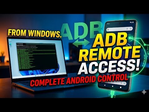 How to Control ANY Android from Windows (ADB Remote Access 2026)