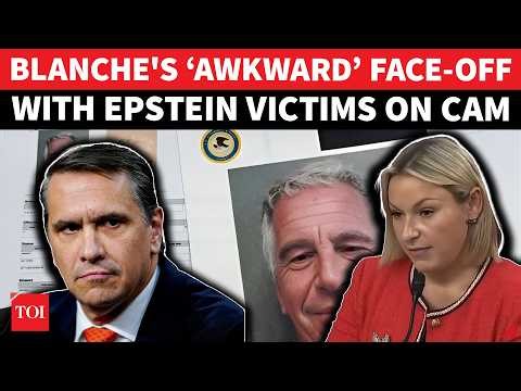 Todd Blanche’s ULTIMATE Faceoff With Epstein Survivors CONFIRMED; ‘YOU LEAKED NUDE PHOTOS…’ | Watch