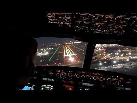 Pilot Corrects Bad Lineup By The Autopilot