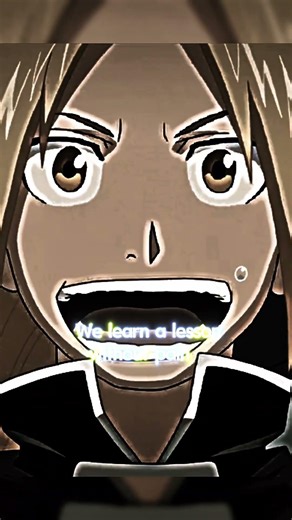 Fullmetal Alchemist, Edward Elr motivational speech #animemotivation #fullmetalalchemist