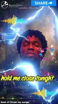 Don’t Let Go - Omah lay (Official Lyrics Video )