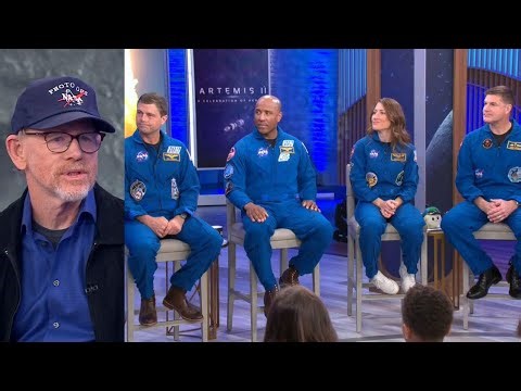 Artemis astronauts share how Ron Howard's "Apollo 13" film guided them