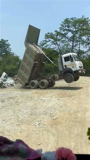Gravity Is Testing This Truck Driver! 🚛💀