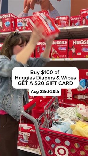 PARENTS: Get a $20 GiftCard at Target!​