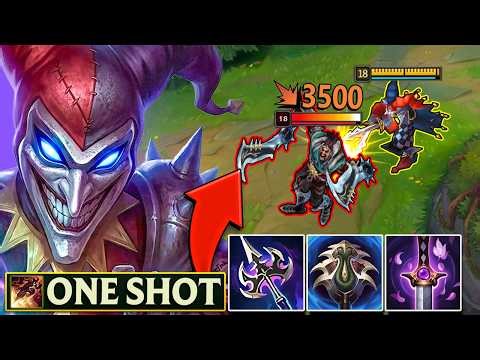 I invented a busted AD Shaco build that backstabs your entire health bar