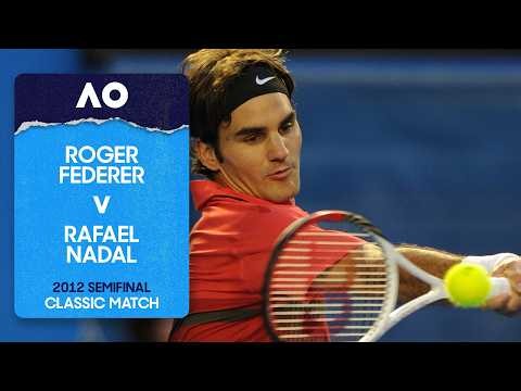 Roger Federer v Rafael Nadal Classic Match | Australian Open 2012 Semifinal