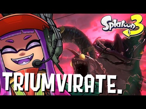 Splatoon Raiders TRAINING ROOM: Salmon Run + TRIUMVIRATE with YOU! | Splatoon 3 Private Jobs