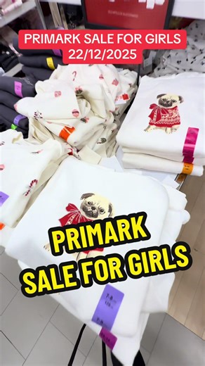 Primark December 2025 Sale for Girls in Spain
