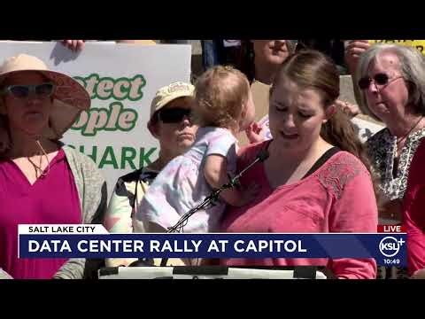 Utahns deliver letter to governor over Box Elder data center